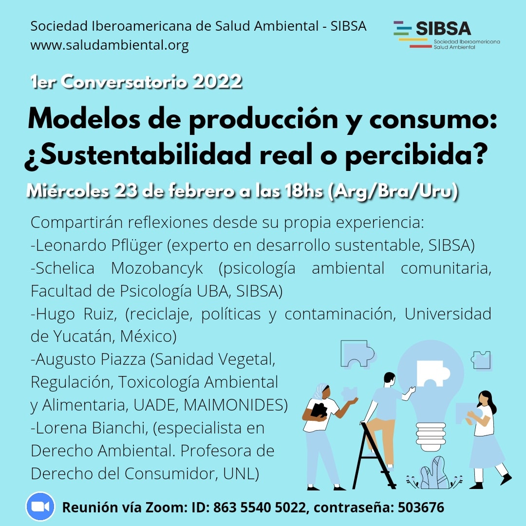 1er Conversatorio del 2022 – Modelos de producción y consumo:  ¿Sustentabilidad real o percibida?